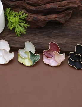 Vintage Enamel Flower Magnetic Brooch Multicolor Petal Pin No-Pin No Hole Clothing Accessory For Women Jewelry Gift - Aliexpress - FashionsVida