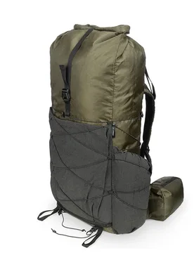 Elementum Ecopak Rucksack 50L Oliv Large - Liteway - FashionsVida