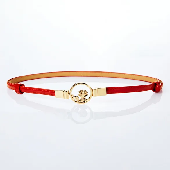 Schmuck-Gürtel verstellbar bordeaux - 3Pagen - FashionsVida