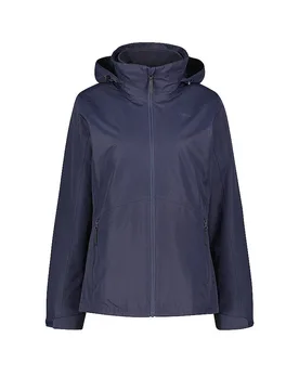Damen Wanderjacke Bedford 2in1 Hoodie dunkelblau 44 W - Meru - FashionsVida