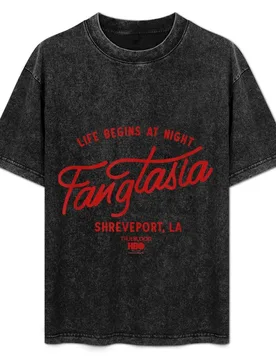 True Blood Fangtasia Club Logo T-Shirt Clothing Short sleeve tee graphic t shirts Men's t-shirt - Aliexpress - FashionsVida