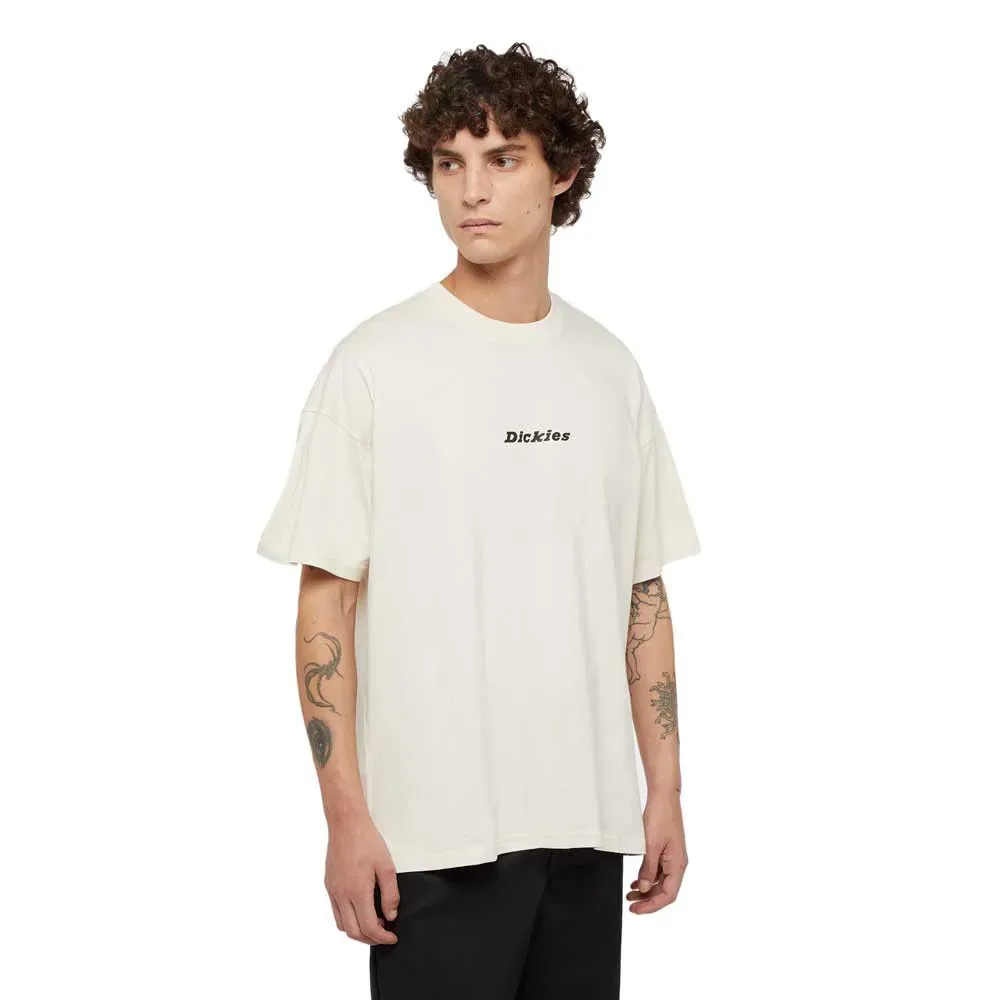 Maglietta A Maniche Corte Enterprise Whitecap Gray S - Dickies - FashionsVida