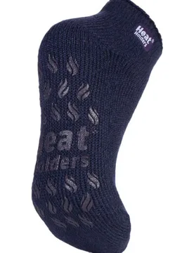 Womens Ladies 2.3 Tog Thermal Low Cut Ankle Slipper Socks In 4 Colours - Wine Nylon - Size 4-6.5 - Heat Holders - FashionsVida