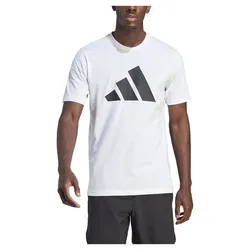 T-shirt à Manches Courtes Essentials Feelready Logo White / Black XL