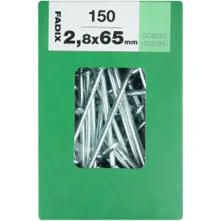 Clavo Acero Cabeza Perdida 65 mm - Caja 150 Uds
