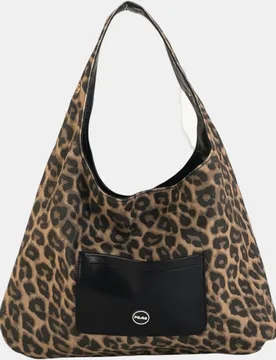 Bolso hobo pequeño efecto piel con diseño reversible y asa cómoda - Kbas - FashionsVida