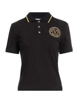Poloshirt Damen Schwarz XXS Damen - Versace Jeans Couture - FashionsVida