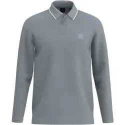 Boss - Polo manga larga de hombre