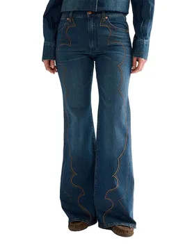 Jean Western 70s Flare Saloon Shadow 30 - Wrangler - FashionsVida