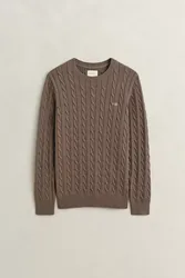XL COTTON CABLE C-NECK male