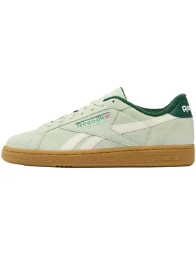 Sneakers en suède - Club C Grounds UK Dew/Chalk/Gum en Cuir - Taille 38 - Vert - Reebok - FashionsVida