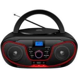 Radio Cd Dw3013 Red One Size unisex