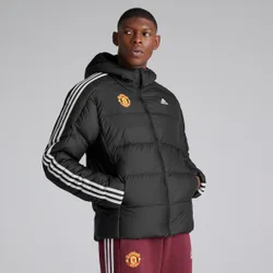 Manchester United x Essentials Midweight Down Hooded Jacket Black L