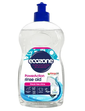 PowerAction Rinse Aid - 500ml - Ecozone - FashionsVida