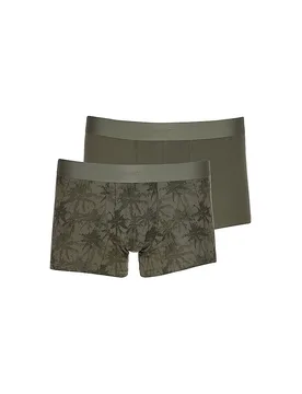 Pants Paquete de 2 COTTON MULTIPACK oasispalmtrees selection oliva S - Skiny - FashionsVida
