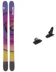Ski Set inkl. Bdg. Freeride Skifahren Pack Studio 3 2026 aus Holz Violett