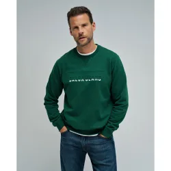 Sudadera sin capucha de hombre con branding
