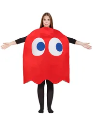 Blinky Kostüm Pac-Man Erwachsene rot - male