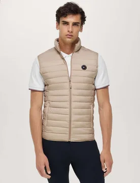 Herren Weste MONTERO beige L - Tommy hilfiger - FashionsVida