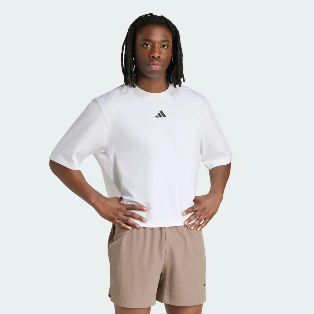 T-SHIRT D4T PRIMELIFT SHORT S White - Adidas - FashionsVida