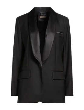 Americana Mujer Negro 40 Mujer - Peserico - FashionsVida