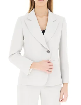 Blazer monopetto GRIGIO CHIARO 40 - Seventy - FashionsVida