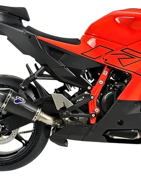 Terminale Conico Titanio Nero + Raccordo Ktm Rc 990 2026 - Termignoni - FashionsVida