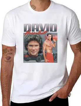 David Hasselhoff T-Shirt cotton t shirts man 100% t shirt man luxury T-Shirt - Aliexpress - FashionsVida