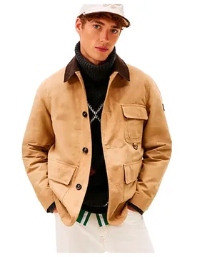 Veste Relaxed Waxed Barn Safari Canvas XS - Tommy hilfiger - FashionsVida