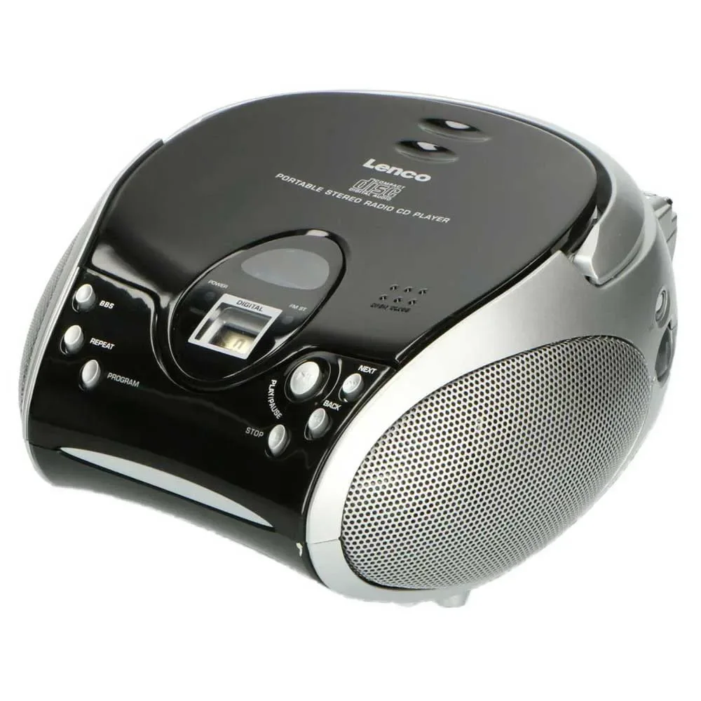 Radio Cd Scd-24 Black / Silver One Size unisex - Lenco - FashionsVida