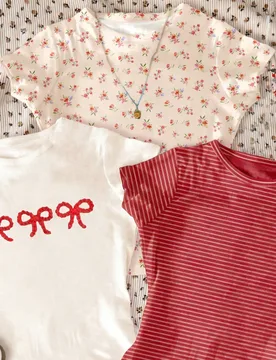 Camiseta de manga larga con cuello redondo, cómoda y ajustada, con estampado floral vintage, adecuada para uso diario, estilo callejero, salidas, hog - Shein - FashionsVida