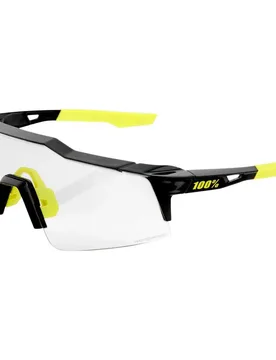 Occhiali Da Sole Fotocromatici Speedcraft Sl Gloss Black - 100percent - FashionsVida