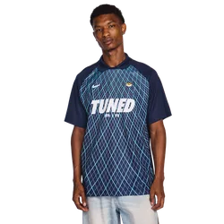 Tuned Herren T-Shirts - Blau - Größe L - Poly Jersey Blue L