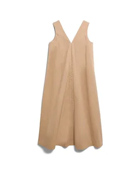 Midikleid camel M damen - Armedangels - FashionsVida