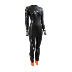 Thermal Aspire Woman Long Sleeve Neoprene Wetsuit Black / Orange L Women
