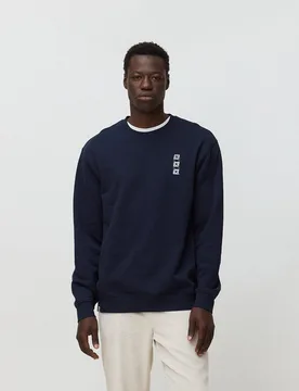 Sudadera de hombre de 100% algodón orgánico map - Blue Banana - FashionsVida