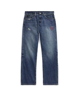 POLO Jeans Straight Fit blau 34/L32 Herren - Ralph Lauren - FashionsVida