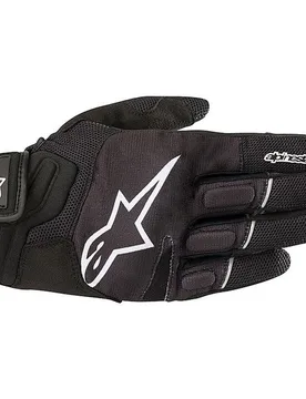 Guanti Moto In Tessuto ATOM Nero Bianco taglia M - Alpinestars - FashionsVida
