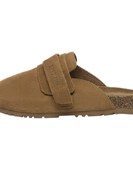 Womens Australia Women Norfolk Leather Sandals - Chestnut Suede - Size Uk 6 - EVER AU - FashionsVida