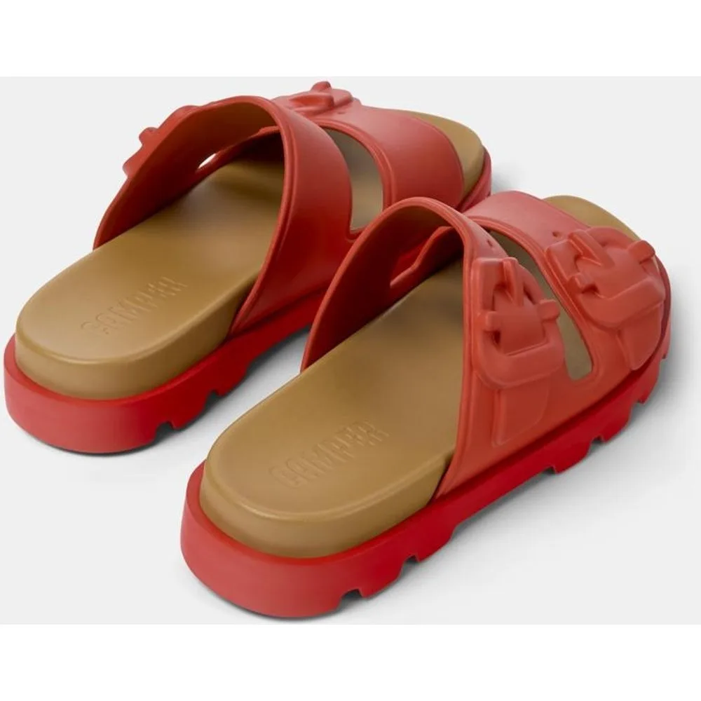 Sandalias planas de mujer Brutus con hebilla - Camper - FashionsVida