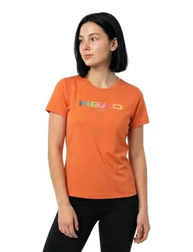 Rainbow Short Sleeve T-shirt Campfire Orange M - Head Racket - FashionsVida