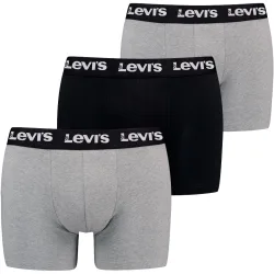 Repeat logo boxer brief 3p boxer Gris (XL)
