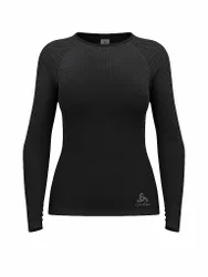 Maglietta da running da donna Performance Light Base Layer nero M