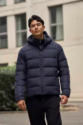 Mens Tech Down Mid Weight Jacket - Navy