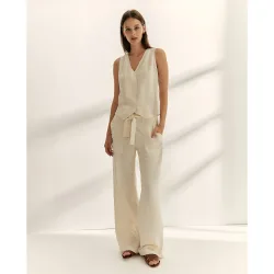 Top de mujer efecto chaleco