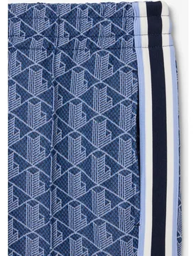 Pantalón de mujer de chándal acampanado con monograma - Lacoste - FashionsVida