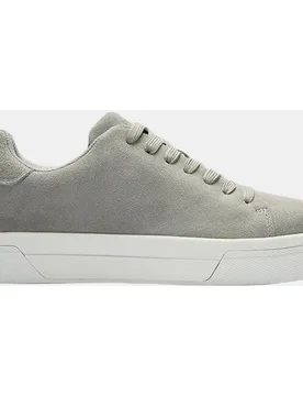 Zapatillas de piel con cierre de cordones - Selected - FashionsVida