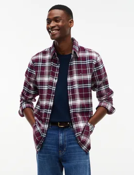 TJM REG FLANNEL CHECK SHIRT EXT male - XXL - FashionsVida