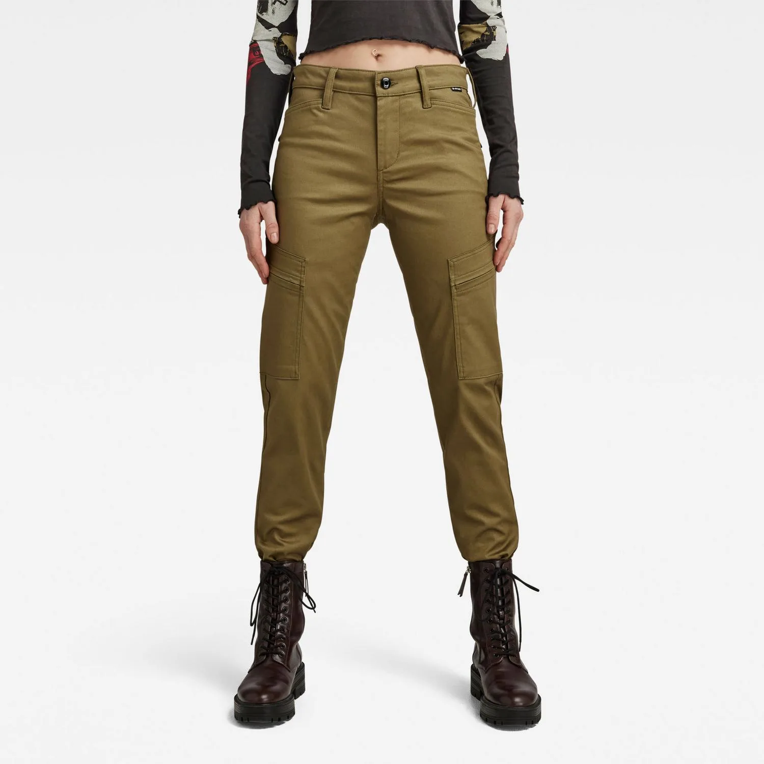 Slim Cargo pant female - 25 / 32 - FashionsVida