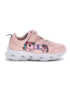 Sneakers Rosa con luci Funfair Print U PS 30 - Champion - FashionsVida